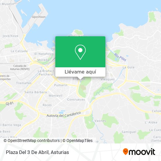 Mapa Plaza Del 3 De Abril