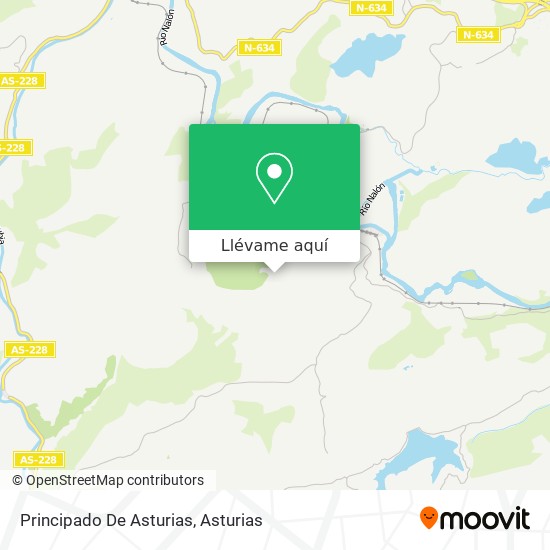 Mapa Principado De Asturias