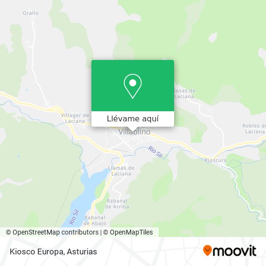 Mapa Kiosco Europa