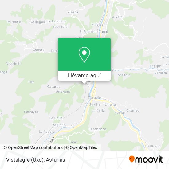Mapa Vistalegre (Uxo)