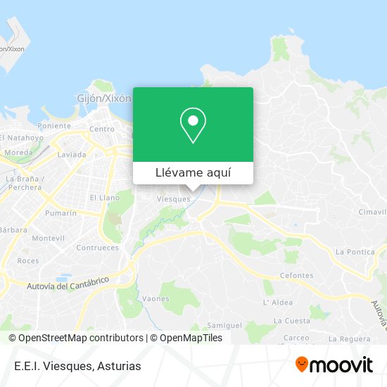 Mapa E.E.I. Viesques