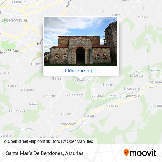 Mapa Santa María De Bendones