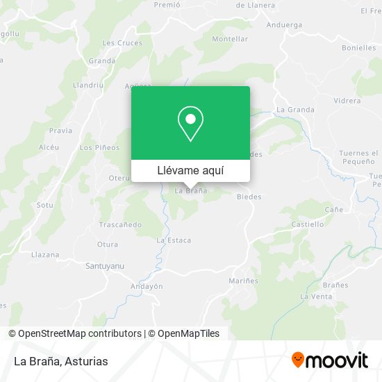 Mapa La Braña