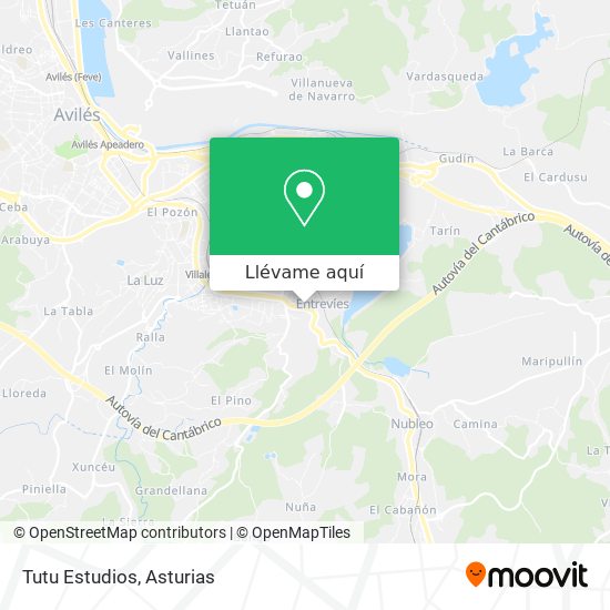Mapa Tutu Estudios