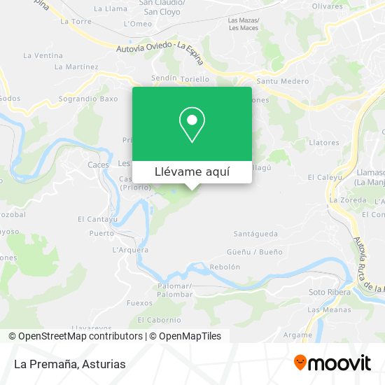 Mapa La Premaña