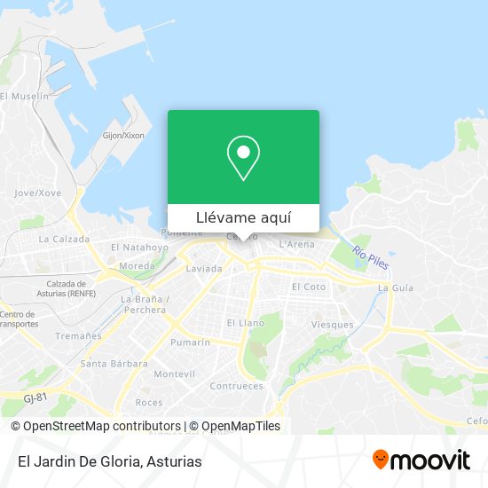 Mapa El Jardin De Gloria