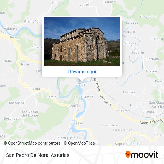 Mapa San Pedro De Nora