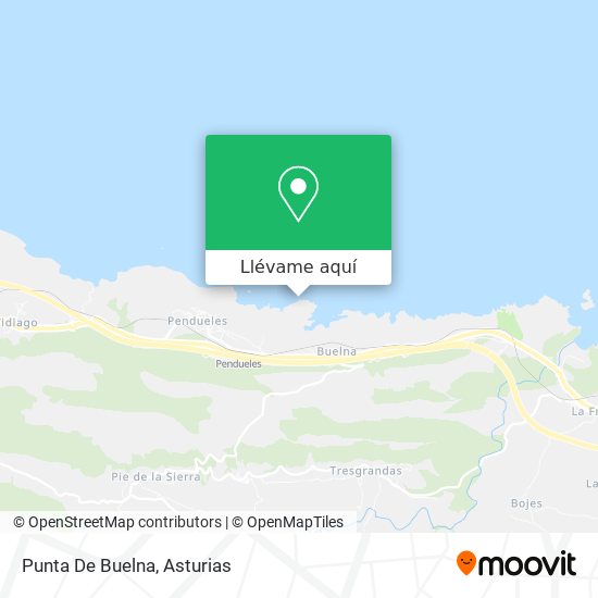 Mapa Punta De Buelna