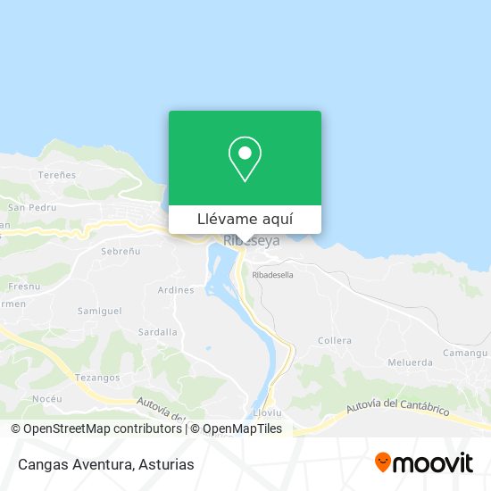 Mapa Cangas Aventura