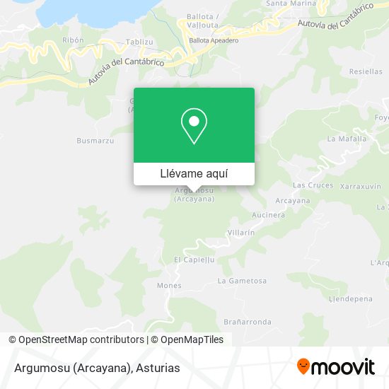 Mapa Argumosu (Arcayana)