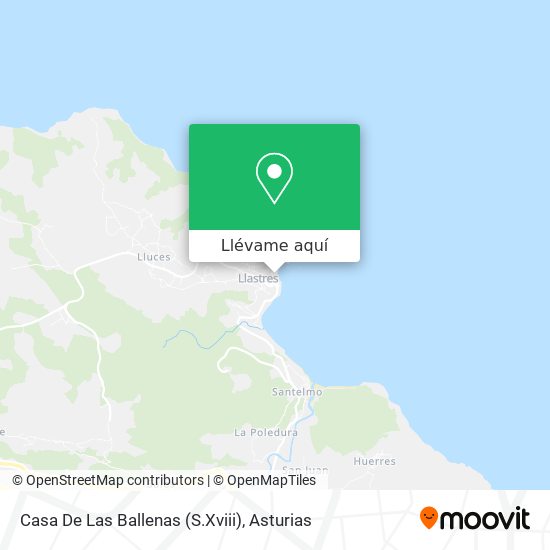 Mapa Casa De Las Ballenas (S.Xviii)