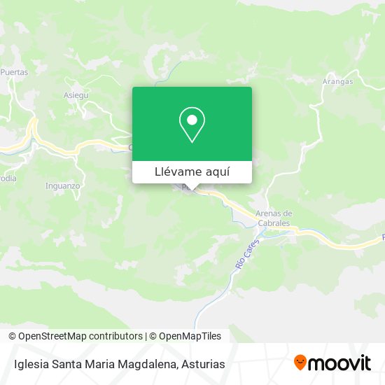 Mapa Iglesia Santa Maria Magdalena