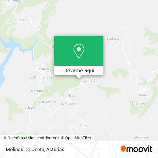 Mapa Molinos De Oneta