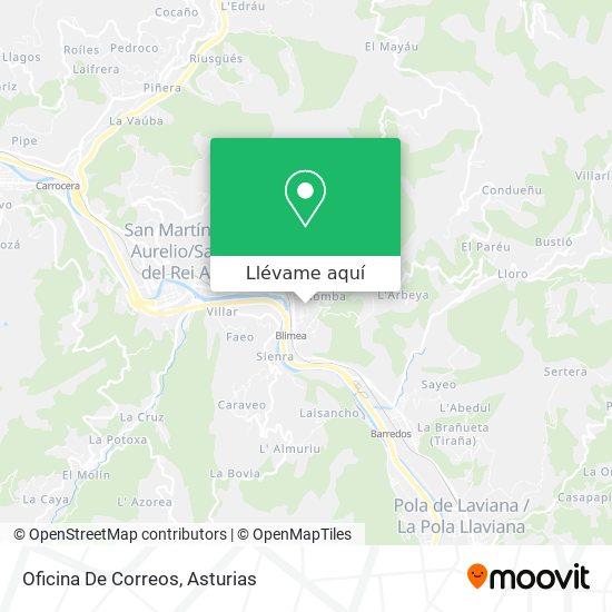 Mapa Oficina De Correos