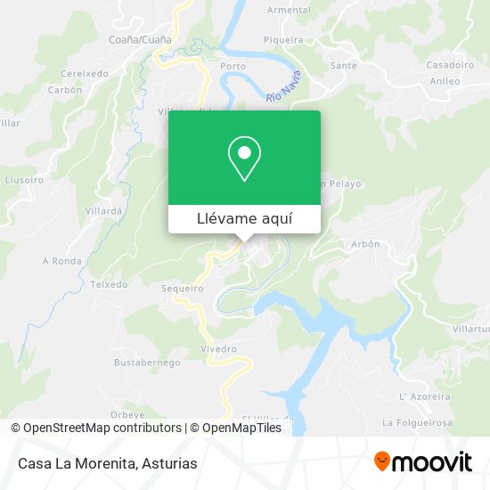 Mapa Casa La Morenita