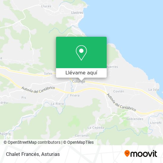 Mapa Chalet Francés