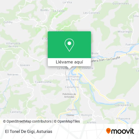 Mapa El Tonel De Gigi