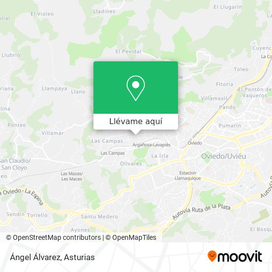 Mapa Ángel Álvarez