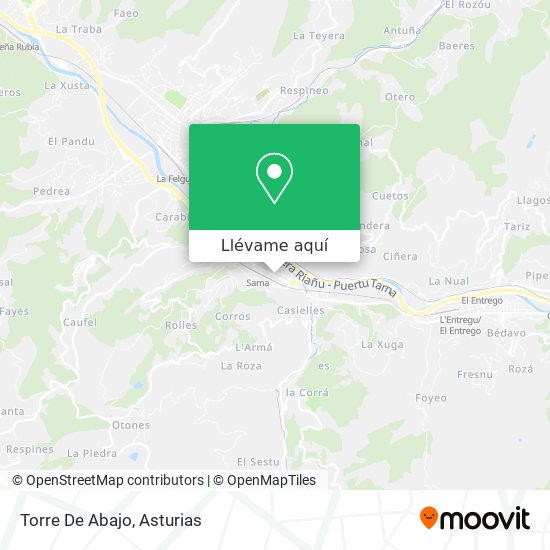 Mapa Torre De Abajo