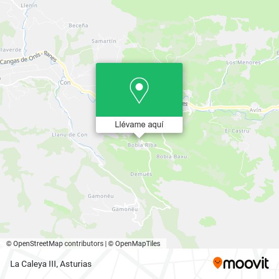 Mapa La Caleya III
