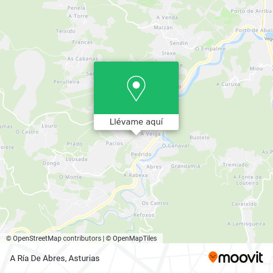 Mapa A Ría De Abres