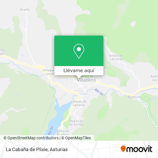 Mapa La Cabaña de Plixie