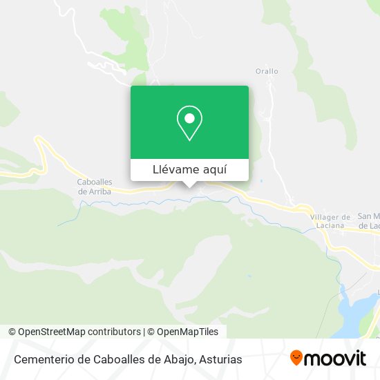 Mapa Cementerio de Caboalles de Abajo