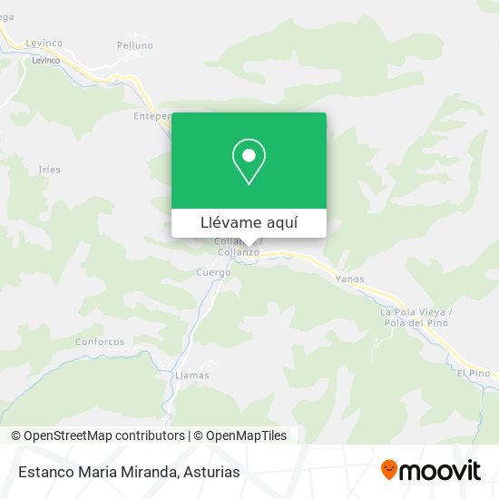 Mapa Estanco Maria Miranda