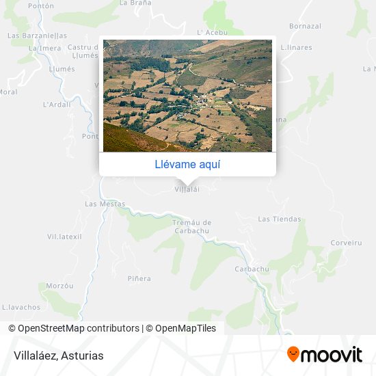 Mapa Villaláez