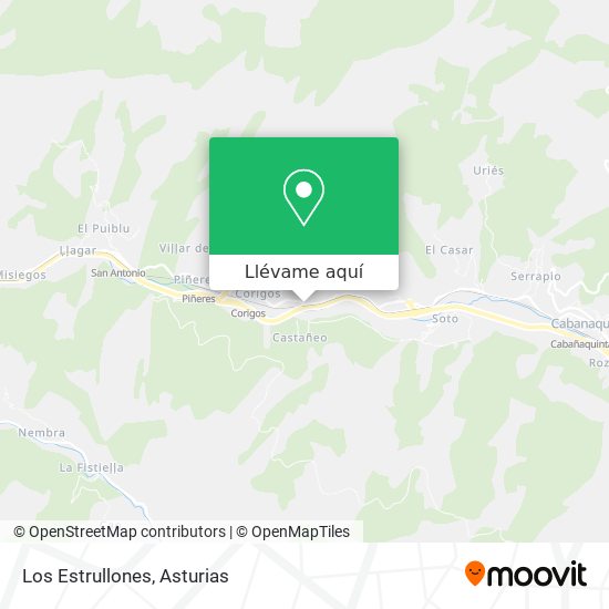 Mapa Los Estrullones