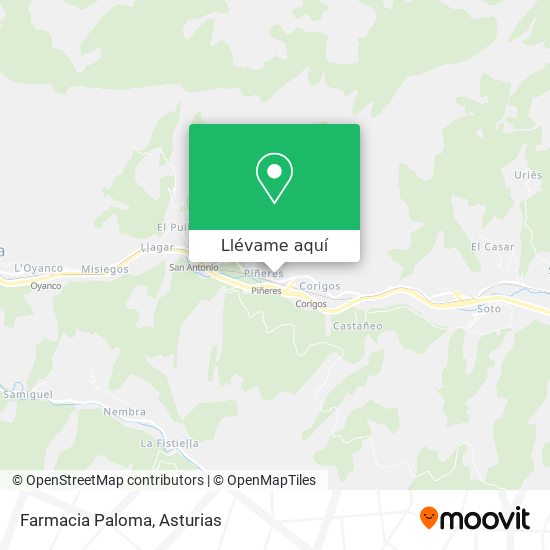 Mapa Farmacia Paloma