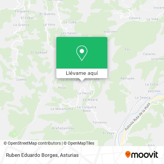 Mapa Ruben Eduardo Borges