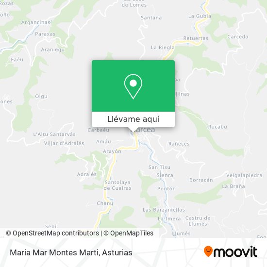 Mapa Maria Mar Montes Marti