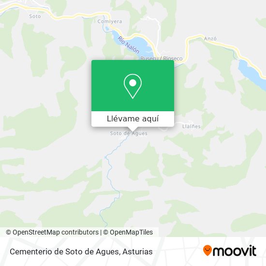 Mapa Cementerio de Soto de Agues