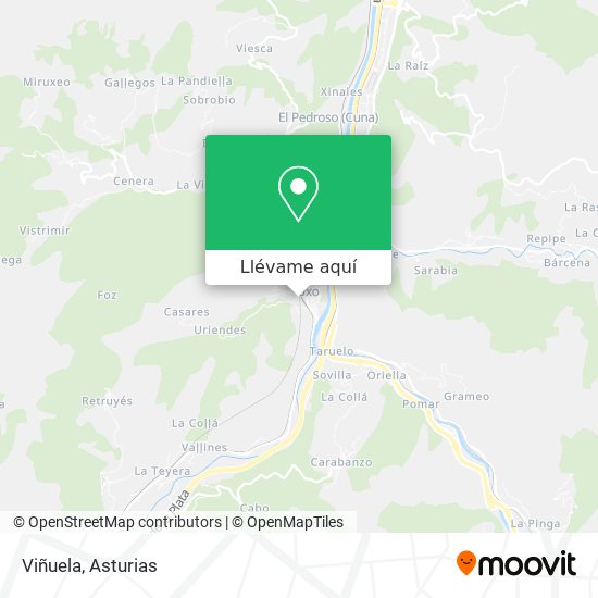 Mapa Viñuela