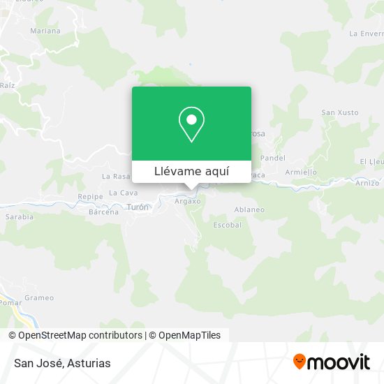 Mapa San José