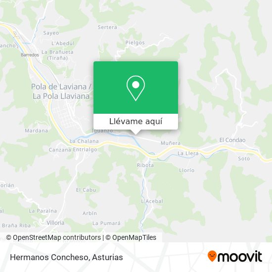 Mapa Hermanos Concheso