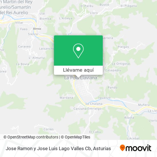 Mapa Jose Ramon y Jose Luis Lago Valles Cb