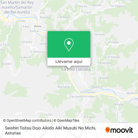 Mapa Seishin Toitsu Dojo Aikido Aiki Musubi No Michi