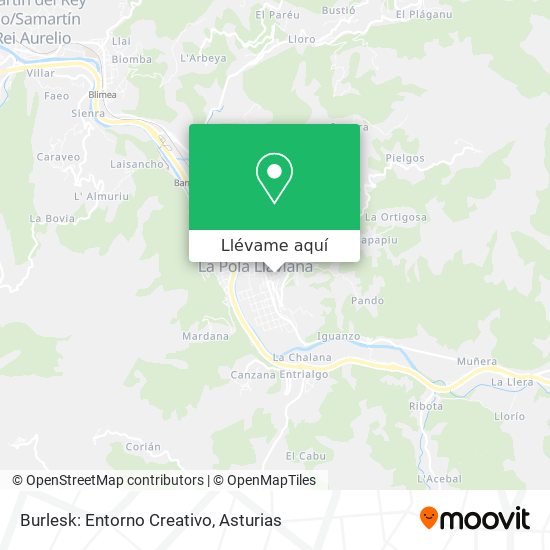 Mapa Burlesk: Entorno Creativo