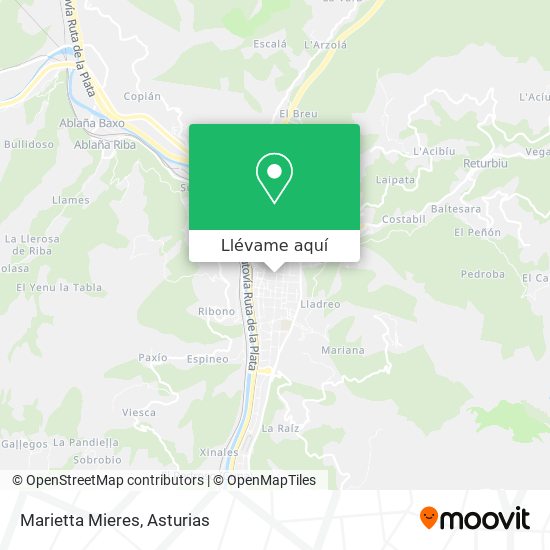 Mapa Marietta Mieres