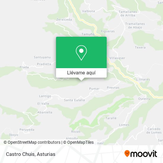 Mapa Castro Chuis