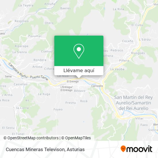 Mapa Cuencas Mineras Televison