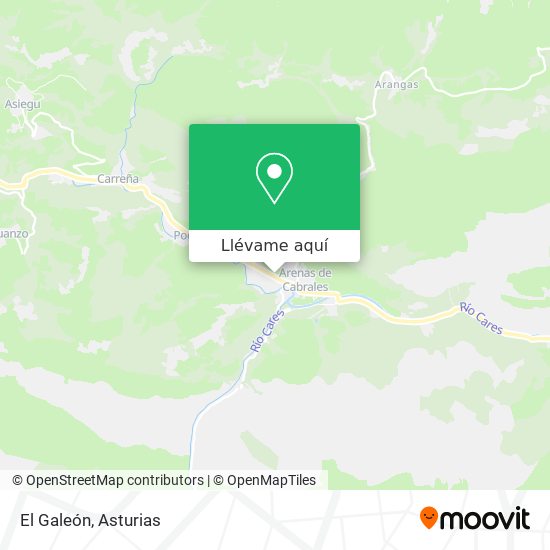 Mapa El Galeón