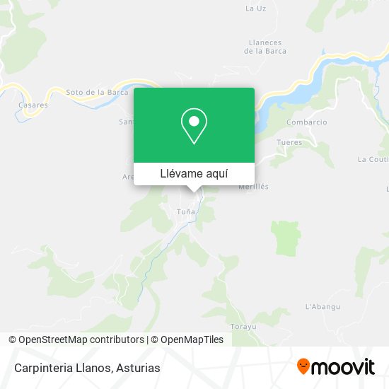 Mapa Carpinteria Llanos