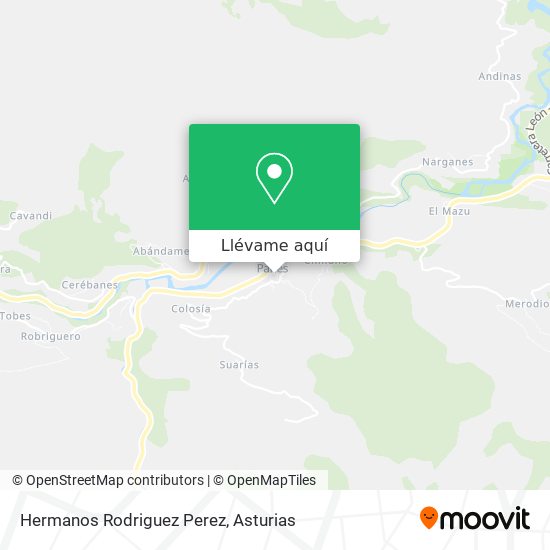 Mapa Hermanos Rodriguez Perez
