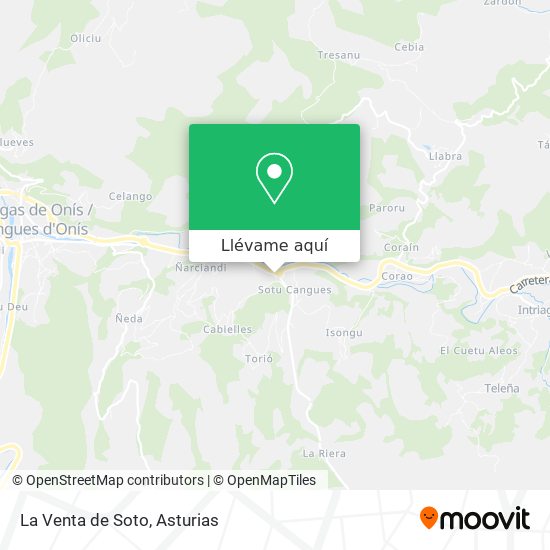 Mapa La Venta de Soto