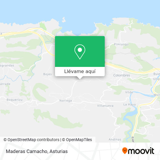 Mapa Maderas Camacho