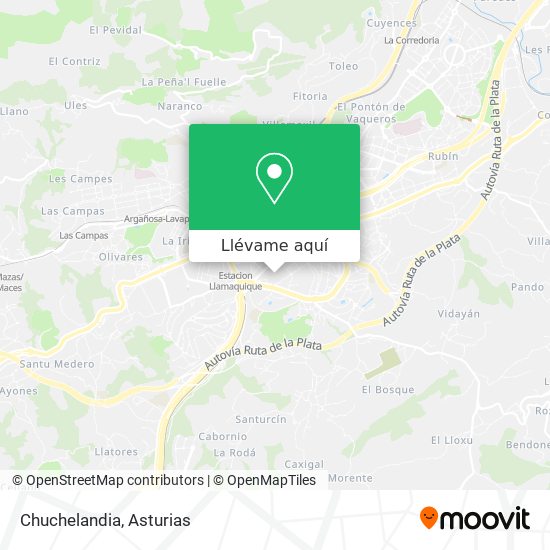 Mapa Chuchelandia