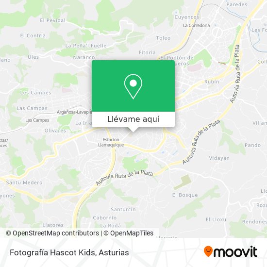 Mapa Fotografía Hascot Kids